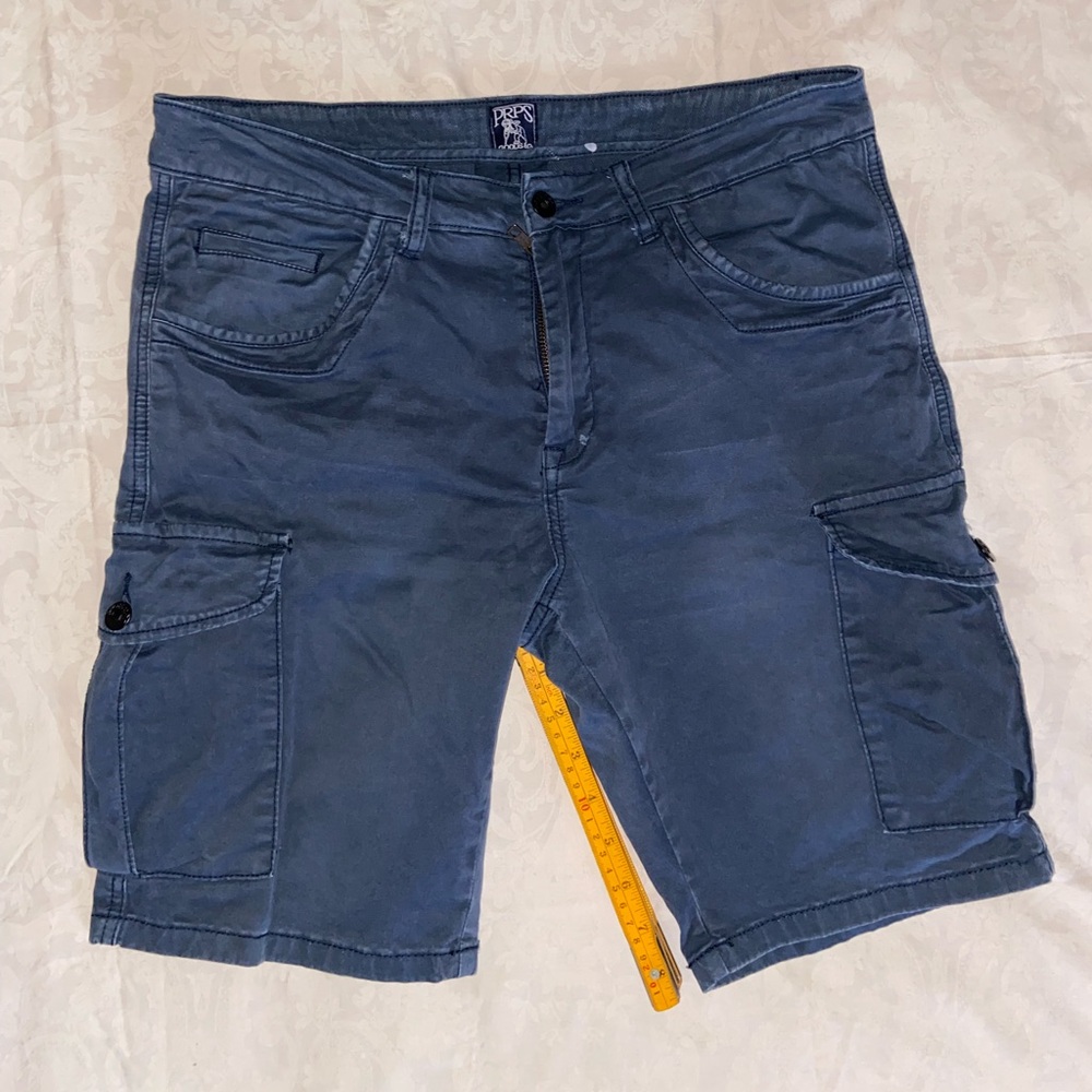 Prps Goods & Co 6-pocket Cargo Shorts Blue Sz. 32